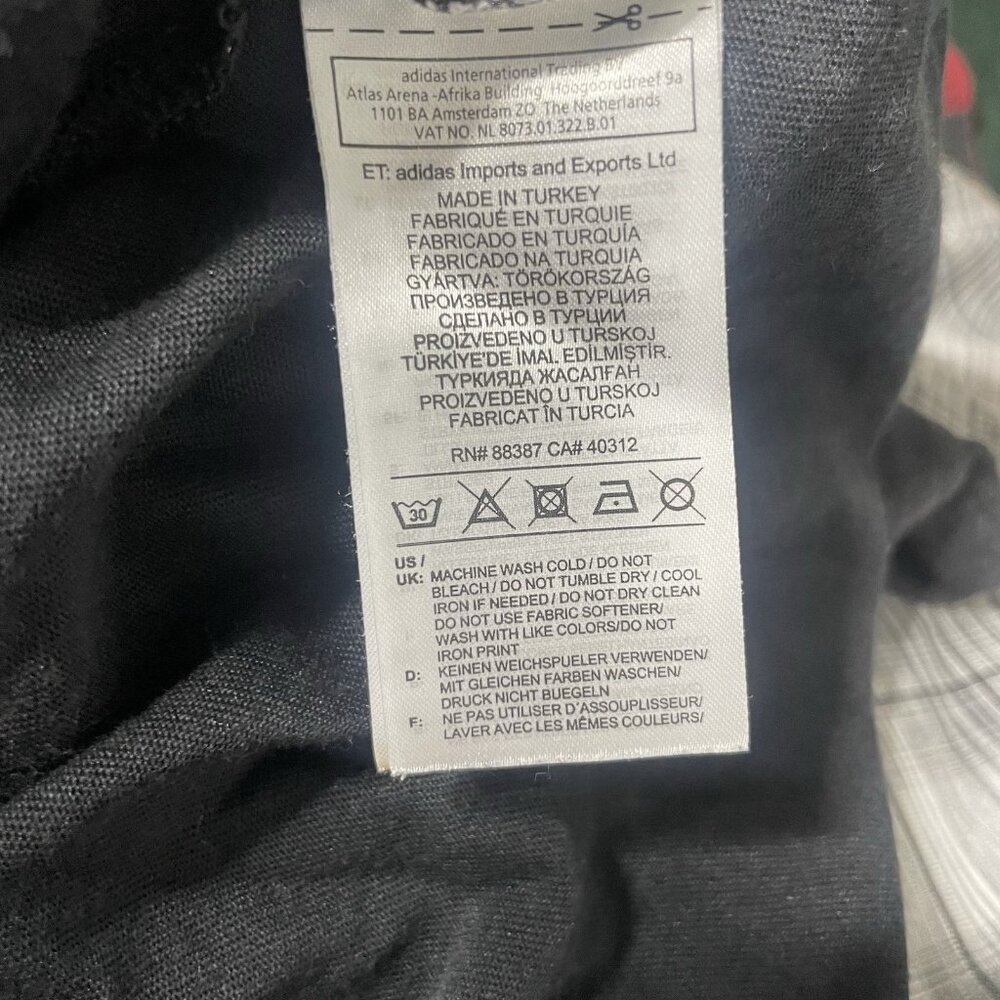 adidas x FARM Rio Tee Women’s XS Black Graphic Butterflies Short Sleeve T-shirt - Picture 7 of 10